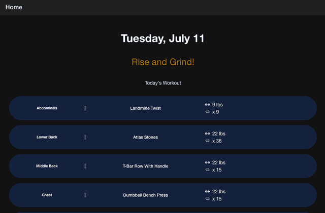 Picture of Gear Up Workouts